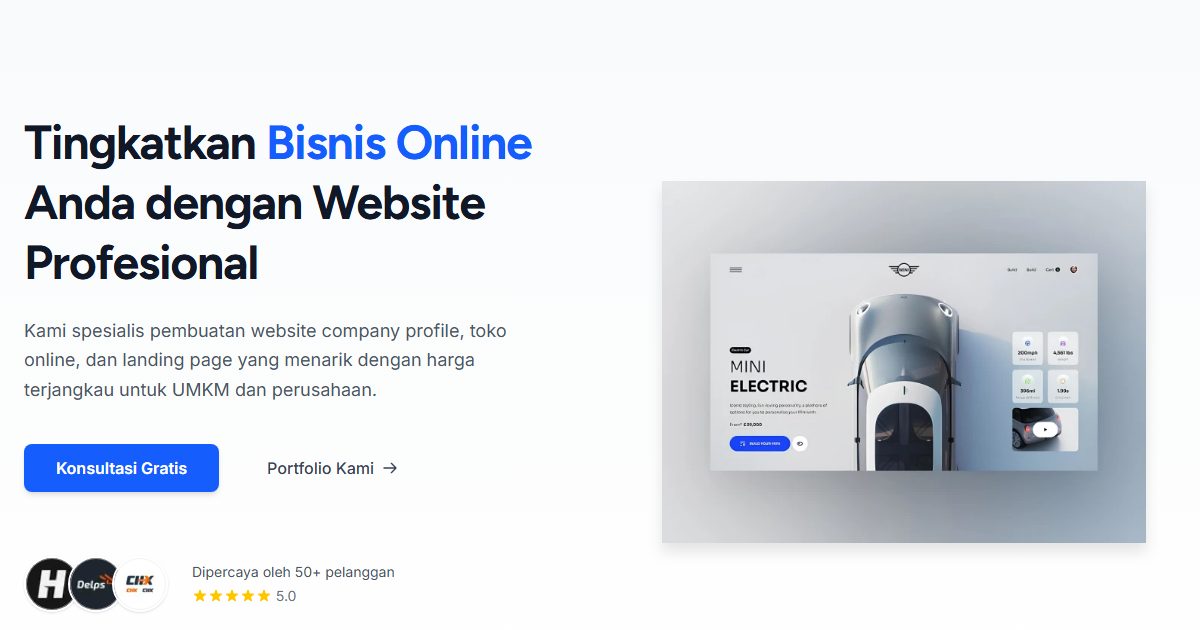 Tampilan SanzyHub